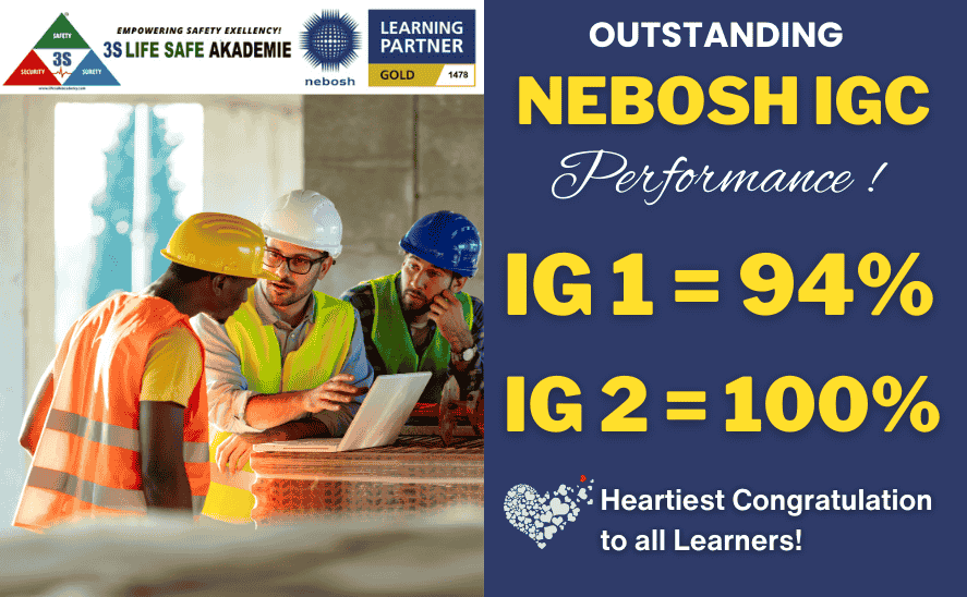 Nebosh IGC result of IG1 and IG2